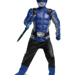 Spirit Halloween Kids Blue Beast Morphers Ranger Costume - Power Rangers 7 Spirit Halloween Kids Blue Beast Morphers Ranger Costume - Power Rangers -Cheap Trick Or Treat Hub Store 01447390 d