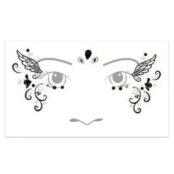 Spirit Halloween Kids Fallen Angel Face Decal