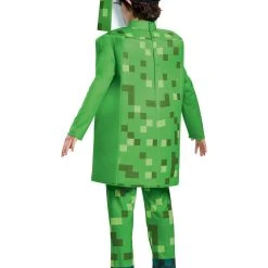 Spirit Halloween Kids Creeper Costume Deluxe - Minecraft -Cheap Trick Or Treat Hub Store 01448034 b