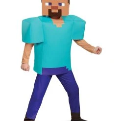 Spirit Halloween Kids Steve Costume Deluxe - Minecraft 7 Spirit Halloween Kids Steve Costume Deluxe - Minecraft -Cheap Trick Or Treat Hub Store 01448075 c