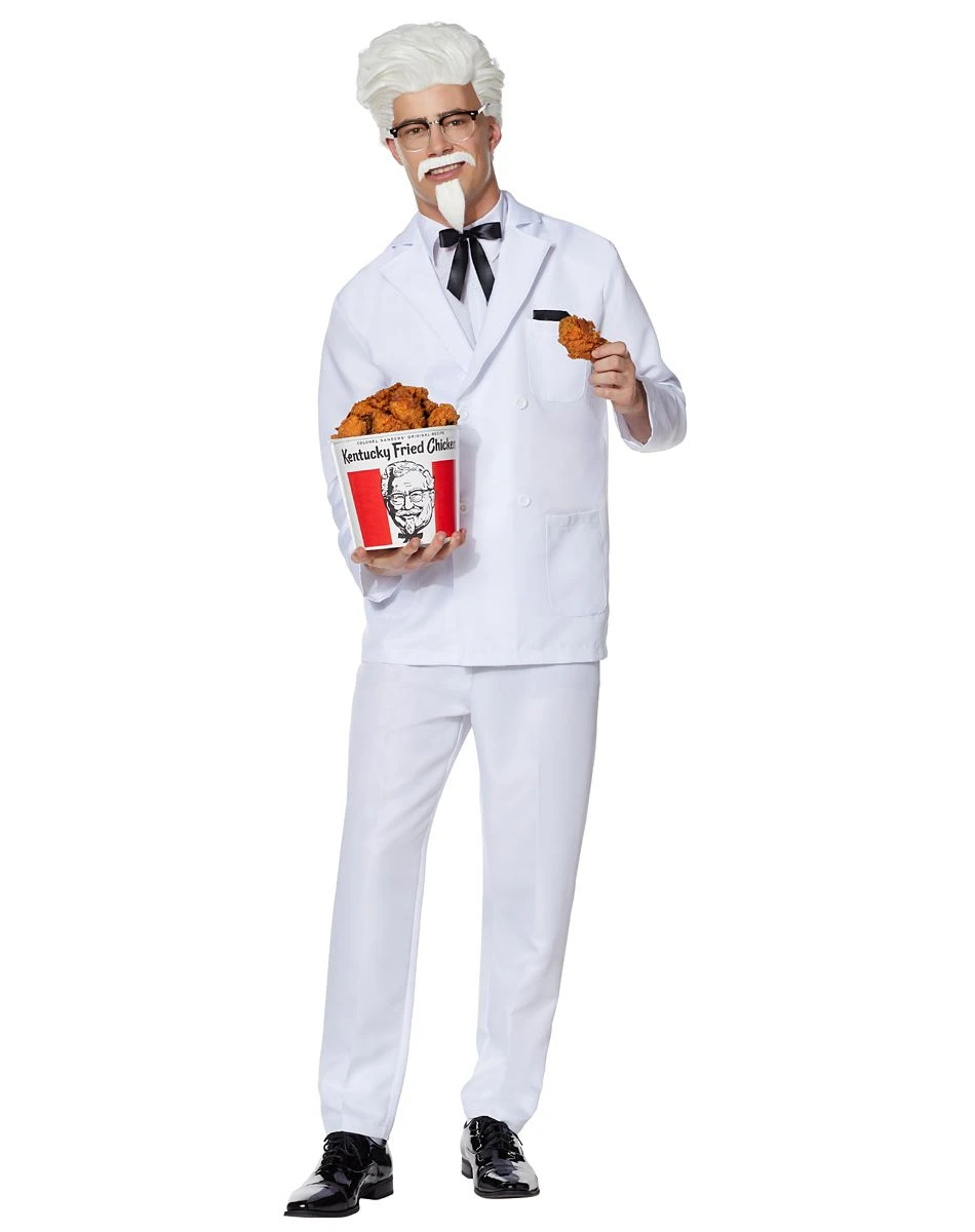 Spirit Halloween Adult Colonel Sanders Costume - KFC 1 Spirit Halloween Adult Colonel Sanders Costume - KFC
