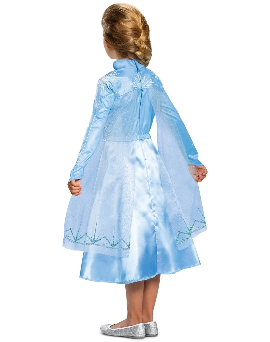 Spirit Halloween Kids Elsa Costume Deluxe - Frozen 2 2 Spirit Halloween Kids Elsa Costume Deluxe - Frozen 2 - Image 2