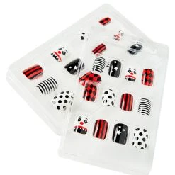 Spirit Halloween Kids Twisted Clown Press On Nails -Cheap Trick Or Treat Hub Store 01449719 c