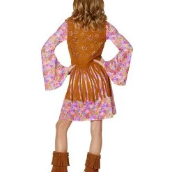 Spirit Halloween Kids Groovy Gal Hippie Costume -Cheap Trick Or Treat Hub Store 01451293 b