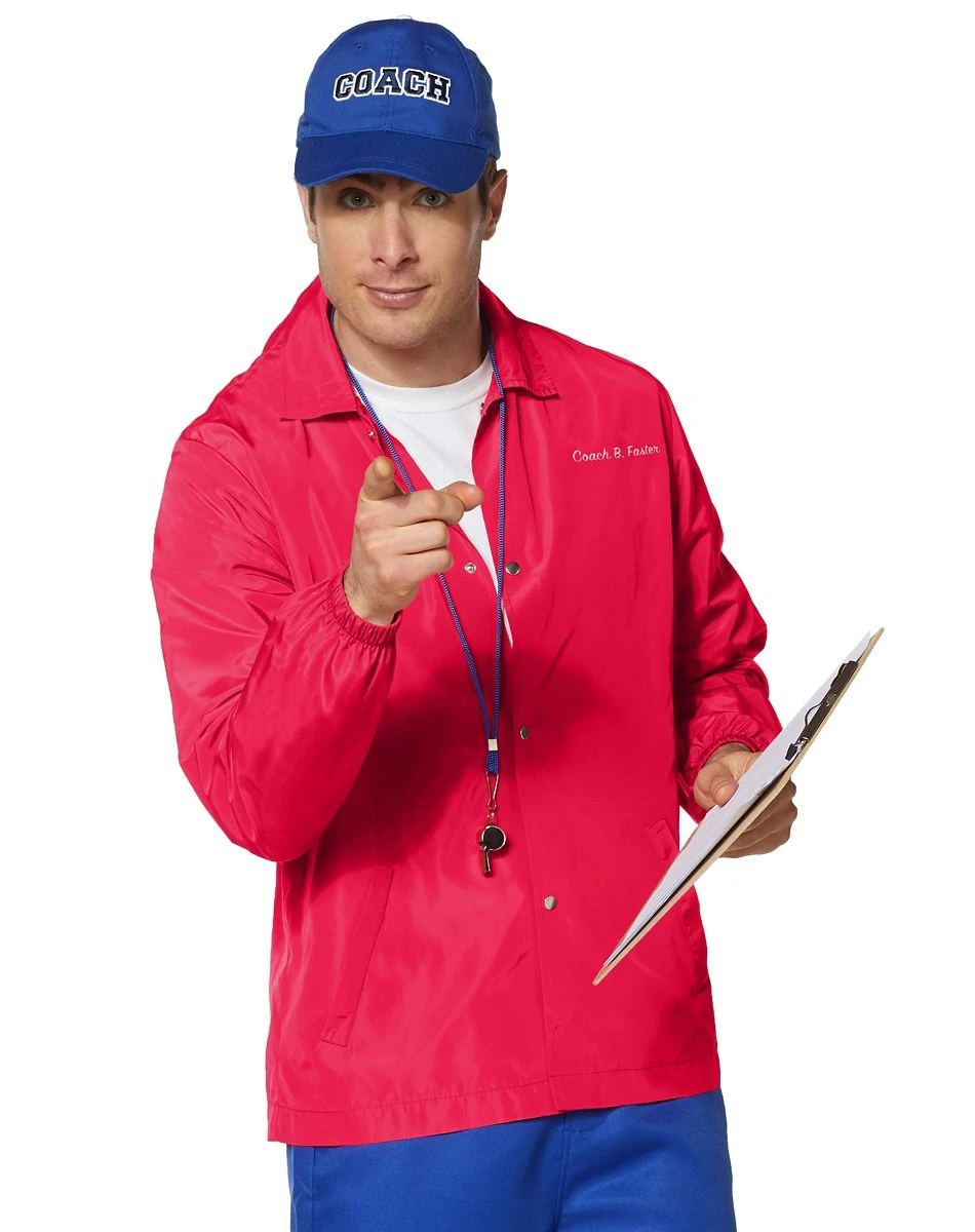 Spirit Halloween Adult Sports Coach Costume 3 Spirit Halloween Adult Sports Coach Costume - Image 3