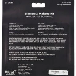 Spirit Halloween Scarecrow Makeup Kit -Cheap Trick Or Treat Hub Store 01451970 c