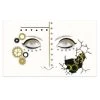 Spirit Halloween Steampunk Gear Face Decal Deluxe