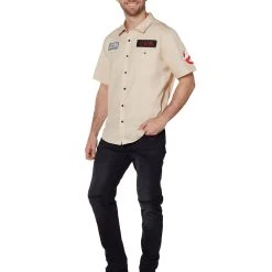 Spirit Halloween Ghostbusters Work Shirt -Cheap Trick Or Treat Hub Store 01452705 c