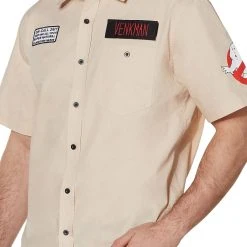 Spirit Halloween Ghostbusters Work Shirt -Cheap Trick Or Treat Hub Store 01452705 d