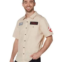 Spirit Halloween Ghostbusters Work Shirt -Cheap Trick Or Treat Hub Store 01452705 f