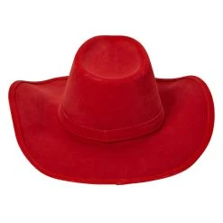 Spirit Halloween Red Western Cowboy Hat 5 Spirit Halloween Red Western Cowboy Hat -Cheap Trick Or Treat Hub Store 01452903 c
