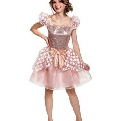 Spirit Halloween Adult Minnie Mouse Deluxe Costume Dress - Disney