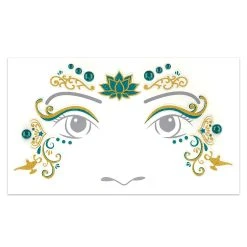 Spirit Halloween Jasmine Face Decal - Aladdin
