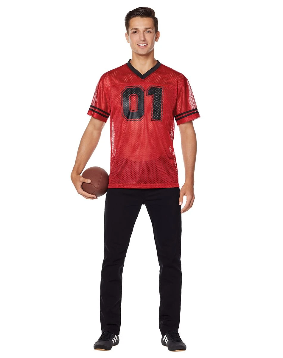 Spirit Halloween Red Football Jersey 1 Spirit Halloween Red Football Jersey