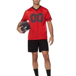 Spirit Halloween Red Football Jersey 8 Spirit Halloween Red Football Jersey -Cheap Trick Or Treat Hub Store 01454925 c