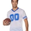 Spirit Halloween White Football Jersey
