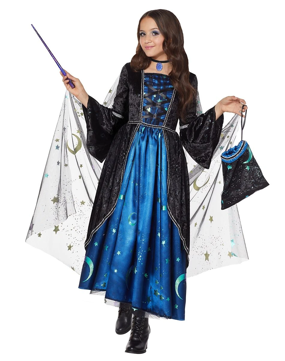 Spirit Halloween Kids Midnight Sorceress Costume 1 Spirit Halloween Kids Midnight Sorceress Costume