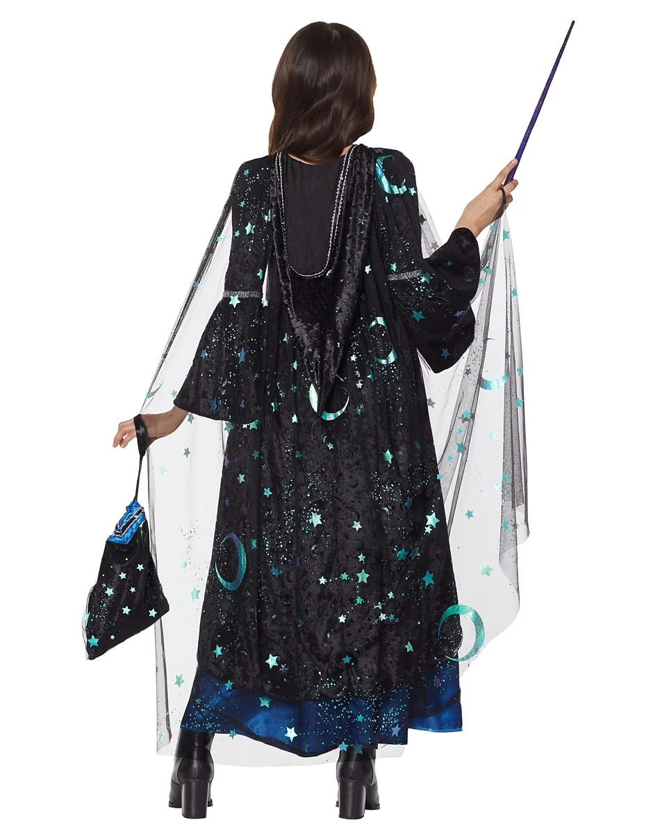 Spirit Halloween Kids Midnight Sorceress Costume 2 Spirit Halloween Kids Midnight Sorceress Costume - Image 2