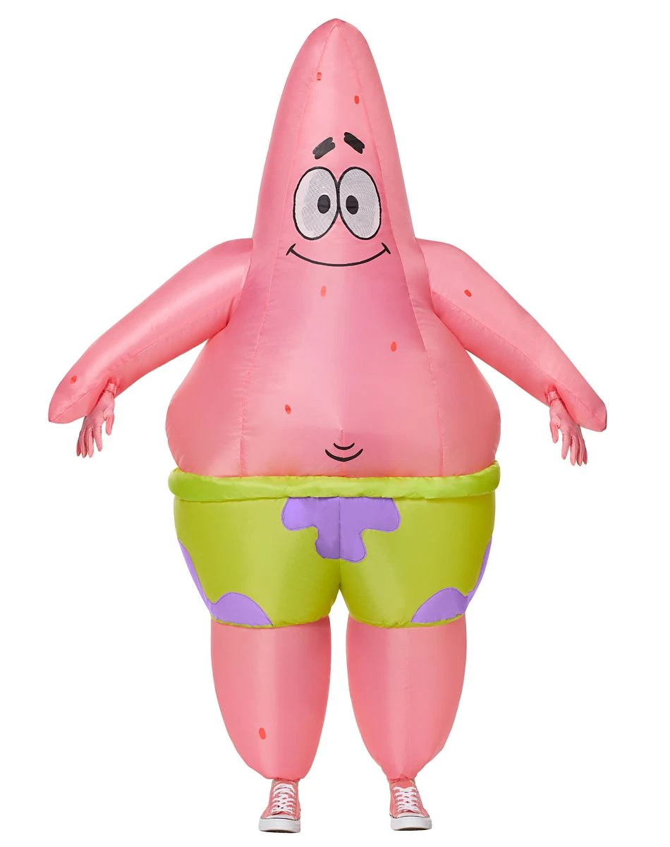 Spirit Halloween Adult Patrick Star Inflatable Costume - SpongeBob 1 Spirit Halloween Adult Patrick Star Inflatable Costume - SpongeBob