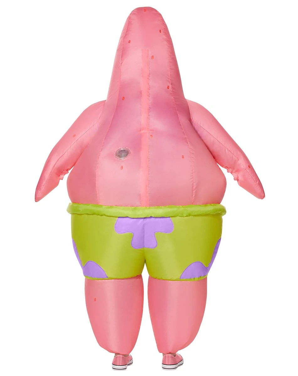 Spirit Halloween Adult Patrick Star Inflatable Costume - SpongeBob 2 Spirit Halloween Adult Patrick Star Inflatable Costume - SpongeBob - Image 2