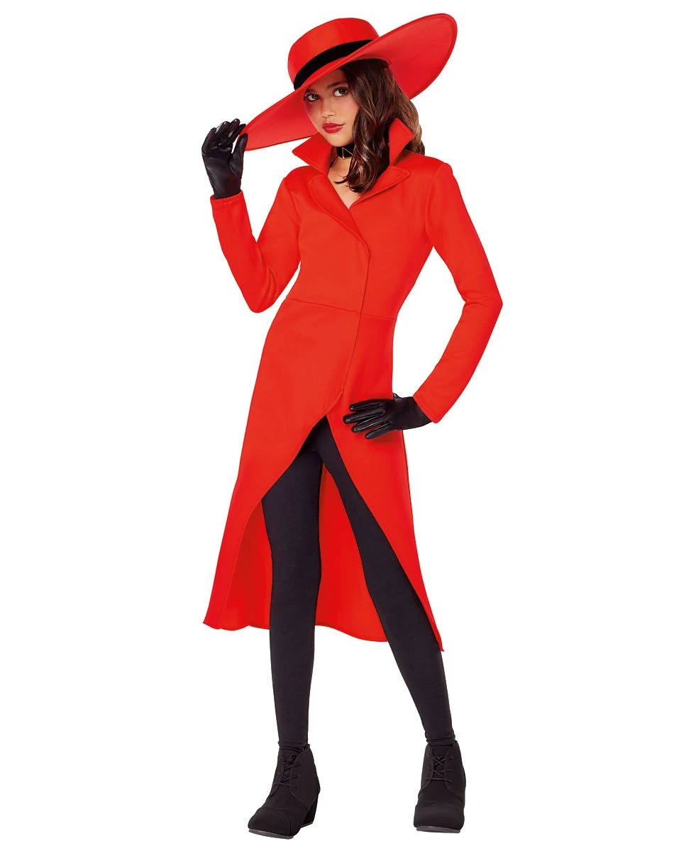 Spirit Halloween Kids Carmen Sandiego Costume 1 Spirit Halloween Kids Carmen Sandiego Costume