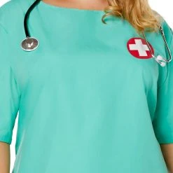 Spirit Halloween Adult ER Surgeon Plus Size Costume 11 Spirit Halloween Adult ER Surgeon Plus Size Costume -Cheap Trick Or Treat Hub Store 01463249 f
