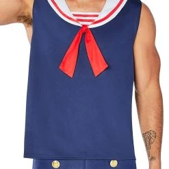 Spirit Halloween Adult Sailor Costume 5 Spirit Halloween Adult Sailor Costume -Cheap Trick Or Treat Hub Store 01464502 c