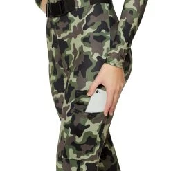Spirit Halloween Adult Camo Catsuit Costume 7 Spirit Halloween Adult Camo Catsuit Costume -Cheap Trick Or Treat Hub Store 01464775 d