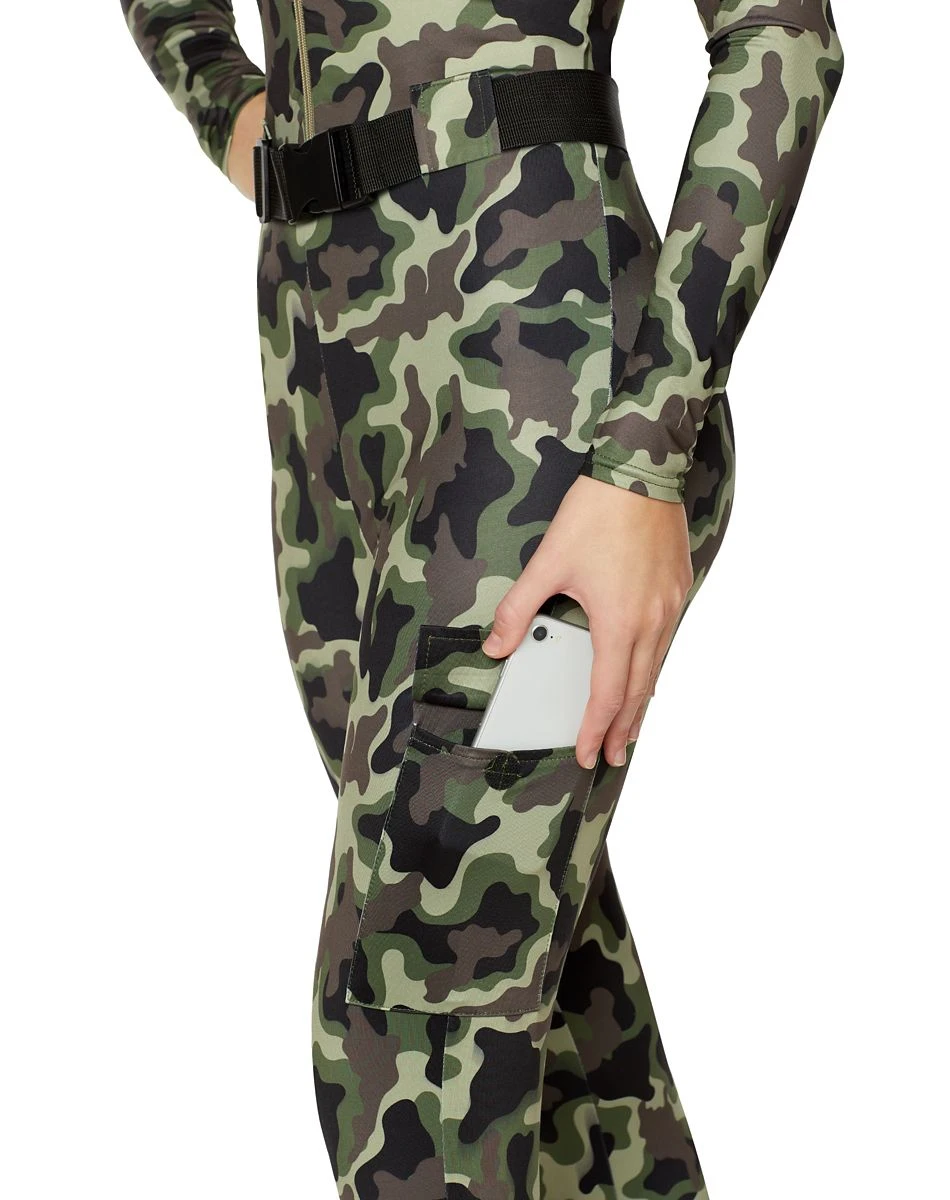 Spirit Halloween Adult Camo Catsuit Costume 4 Spirit Halloween Adult Camo Catsuit Costume - Image 4