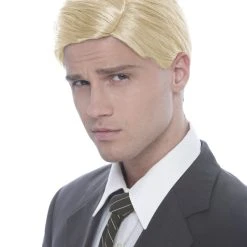 Spirit Halloween Blonde Dapper Wig