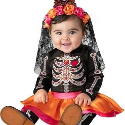 Spirit Halloween Baby Sugar Skull Sweetie Costume