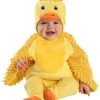 Spirit Halloween Baby Fuzzy Duckling Belly Costume