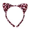 Spirit Halloween Pink Leopard Print Ears