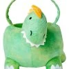Spirit Halloween Dinosaur Plush Treat Bucket