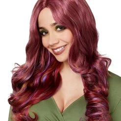 Spirit Halloween Earth Tones Curls Wig