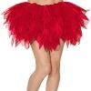 Spirit Halloween Red Shredded Tutu