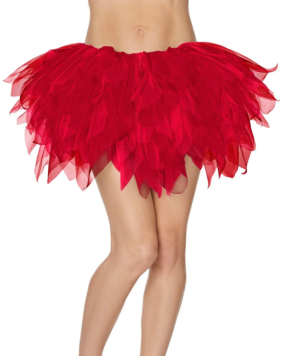 Spirit Halloween Red Shredded Tutu 1 Spirit Halloween Red Shredded Tutu