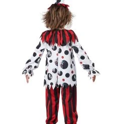 Spirit Halloween Toddler Creepy Circus Clown Costume -Cheap Trick Or Treat Hub Store 01468206 c