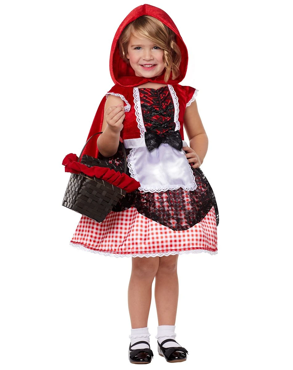 Spirit Halloween Toddler Little Red Riding Hood Costume 1 Spirit Halloween Toddler Little Red Riding Hood Costume
