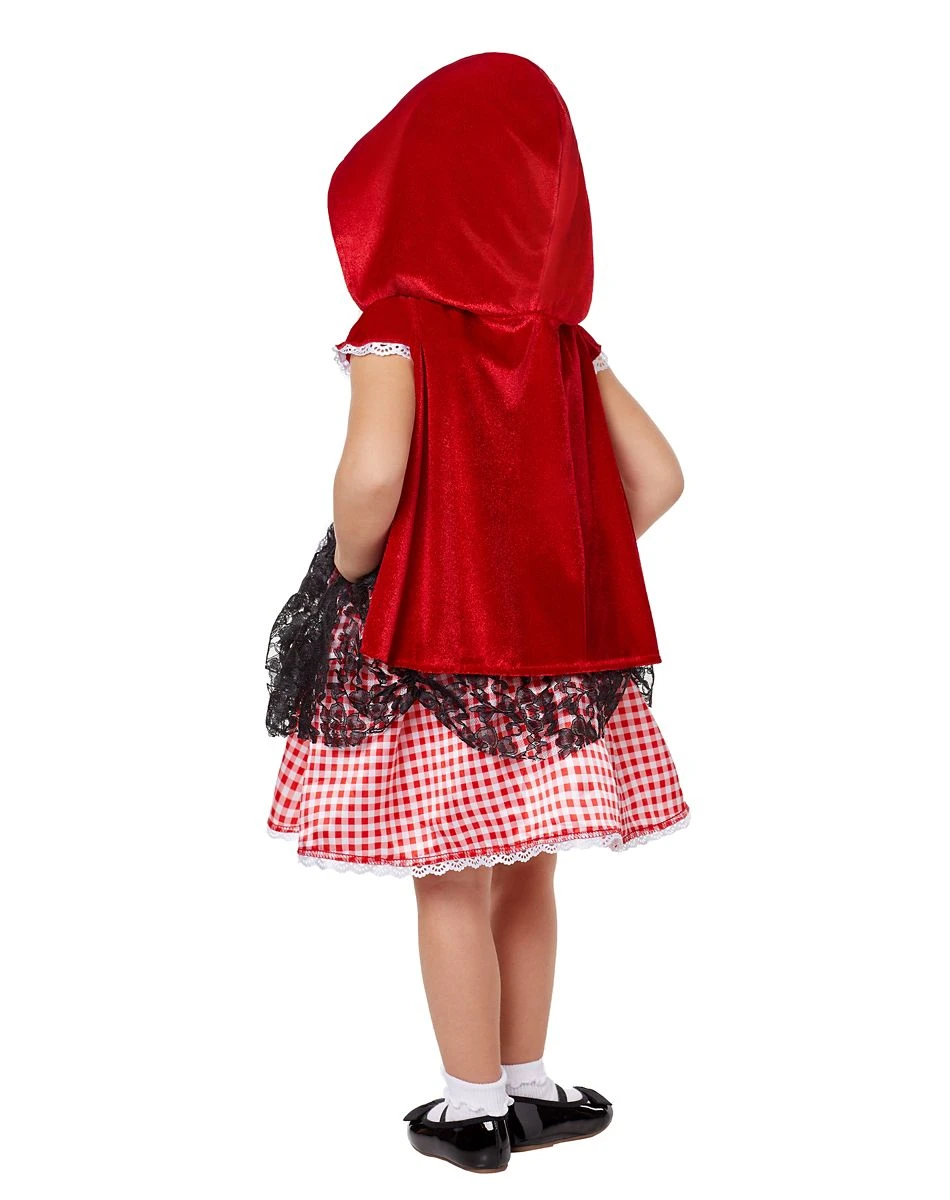 Spirit Halloween Toddler Little Red Riding Hood Costume 2 Spirit Halloween Toddler Little Red Riding Hood Costume - Image 2