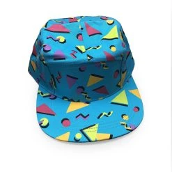 Spirit Halloween '80s Geometric Print Snapback Hat