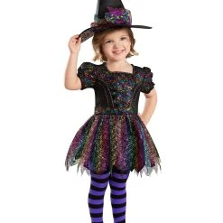 Spirit Halloween Toddler Sequin Witch Costume