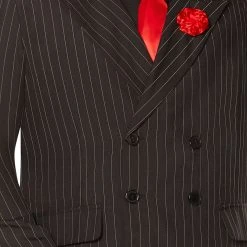 Spirit Halloween Adult Gangster Suit Plus Size Costume -Cheap Trick Or Treat Hub Store 01469386 c