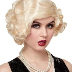 Spirit Halloween '20s Blonde Flapper Wig