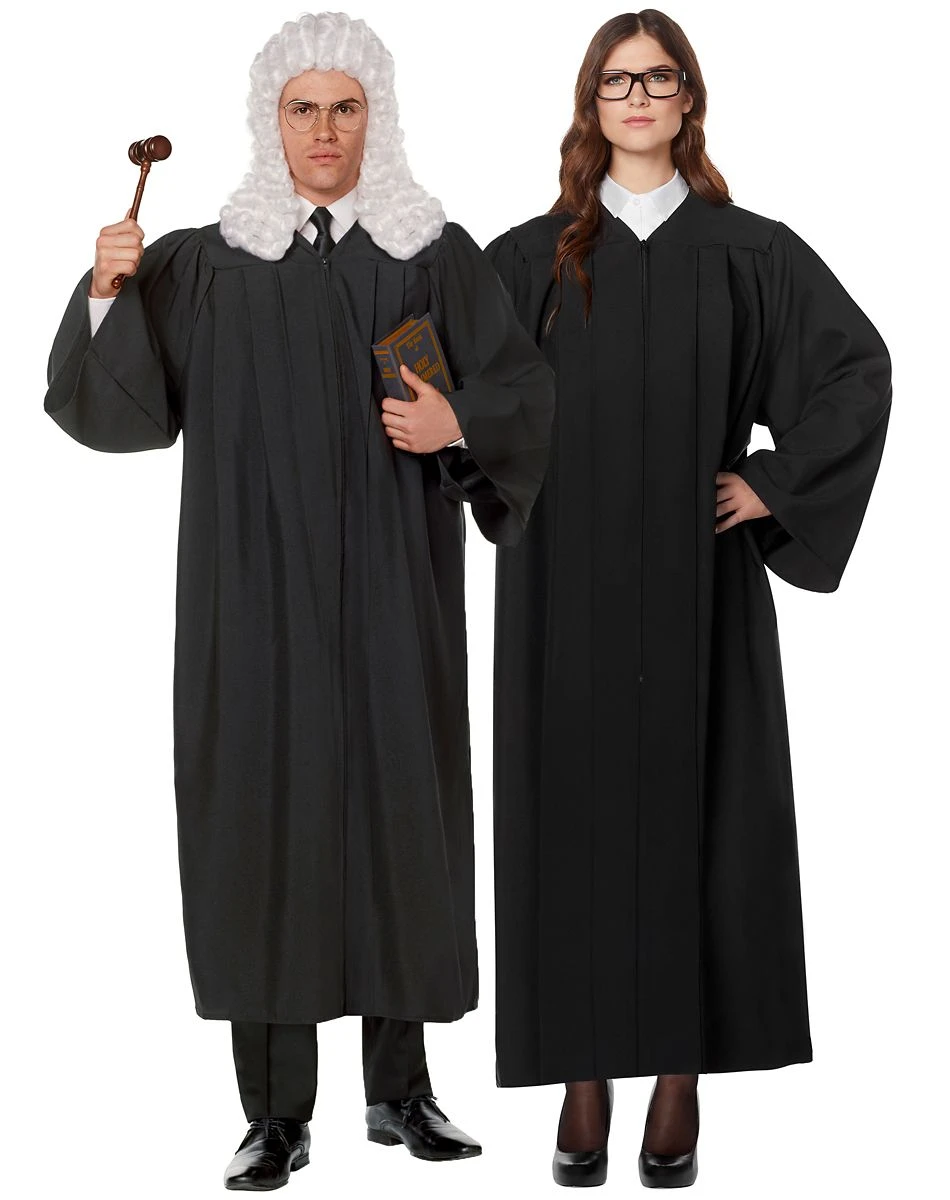 Spirit Halloween Adult Judge Robe Costume 1 Spirit Halloween Adult Judge Robe Costume