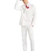 Spirit Halloween Adult White '20s Mobster Suit