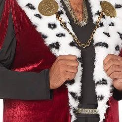 Spirit Halloween Adult Noble King Plus Size Costume -Cheap Trick Or Treat Hub Store 01469865 c