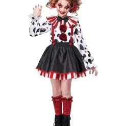 Spirit Halloween Kids Sinister Clown Costume
