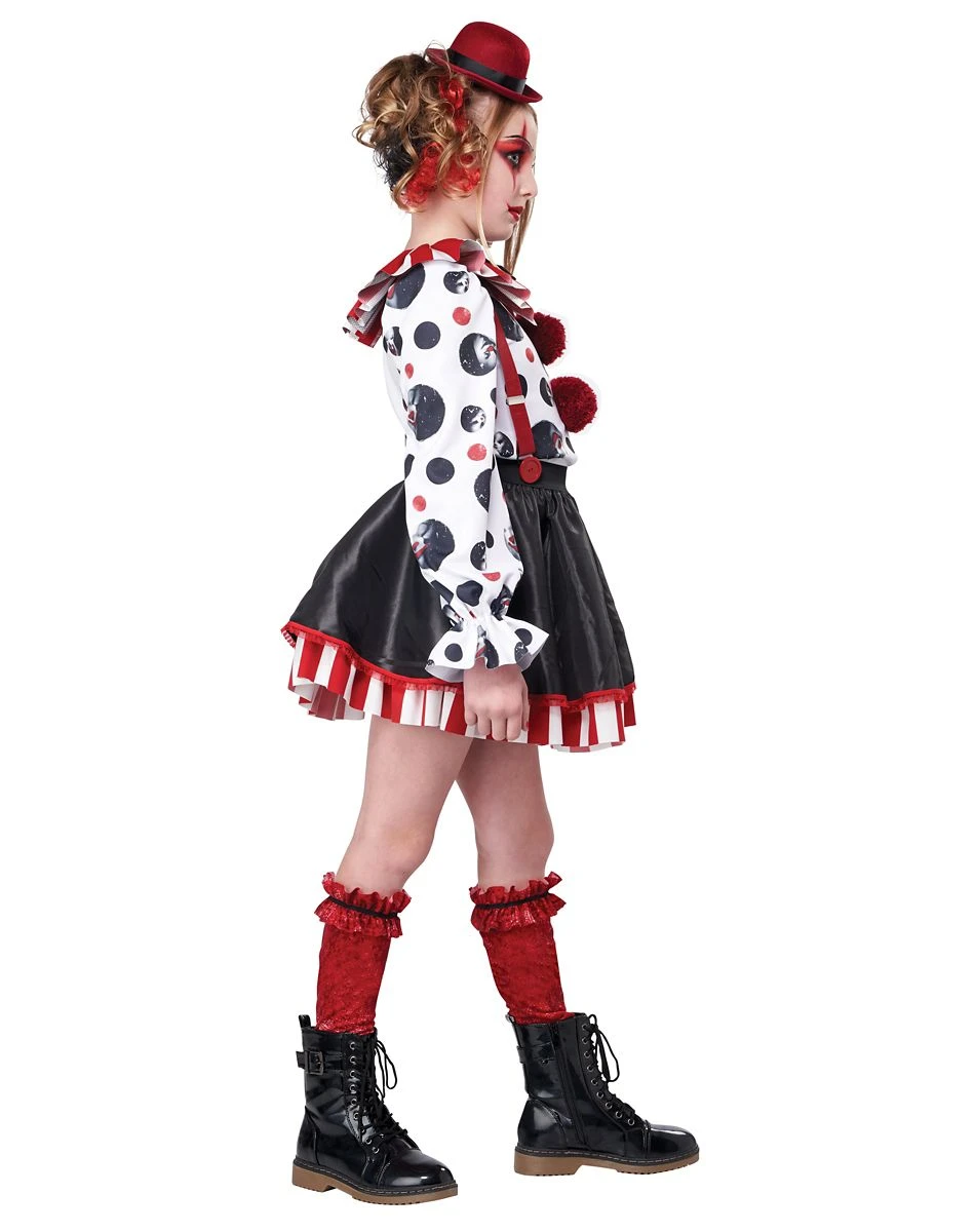 Spirit Halloween Kids Sinister Clown Costume 2 Spirit Halloween Kids Sinister Clown Costume - Image 2