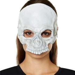 Spirit Halloween Horror Skeleton Half Mask